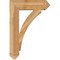 Ekena Millwork Thorton Arts & Crafts Rough Sawn Bracket, Western Red Cedar, 6"W x 26"D x 38"H BKT06X26X38THR03RWR - alternate 3